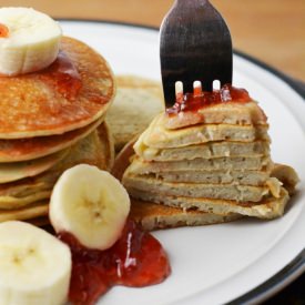 Cottage Cheese Pancakes - Recipe photo by Natalie Paramore