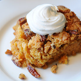 Pumpkin Crunch Cake - Recipe photo by parentpretty