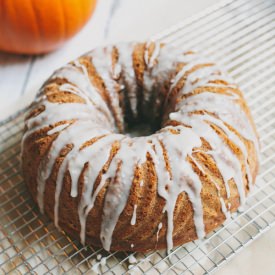 Super Moist Pumpkin Bundt Cake - Recipe photo by thebakingbird