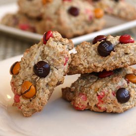 Oatmeal M&M's Fall Cookies - Recipe photo by WiCProject