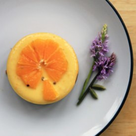 Orange Cheesecake with Cardamom - Recipe photo by A Recipe For Gluttony