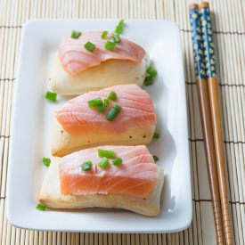 Salmon Cheese Air Bread - Recipe photo by bicil