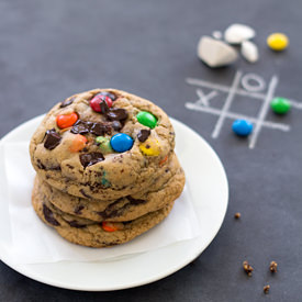 M&M's Chocolate Chip Cookies - Recipe photo by brighteyedbaker