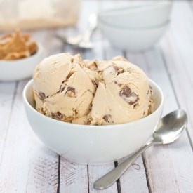 Peanut Butter Cup Ice Cream - Recipe photo by sweetpeaskitchen