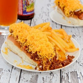 Skyline Cheese Coney - Recipe photo by sweetpeaskitchen