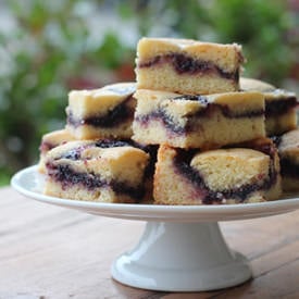 Blueberry Bars - Recipe photo by foodlibrarian