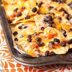 Black Bean & Cheese Nachos - Recipe photo by tideandthyme
