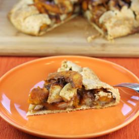 Apple Pumpkin Galette - Recipe photo by Food Gal