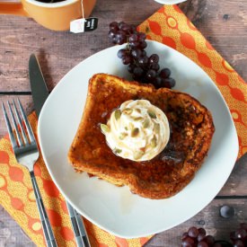 Pumpkin Pie French Toast - Recipe photo by myfriendsbakery