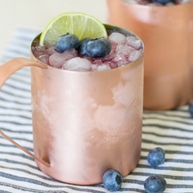 Blueberry Moscow Mules - Recipe photo by sugarandcharm