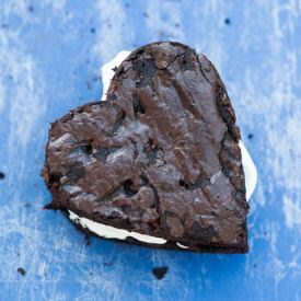 Brownie Ice Cream Sandwiches - Recipe photo by flourarrangements