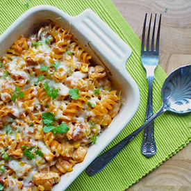Creamy Chicken & Tomato Pasta Bake - Recipe photo by Abbes Cooking Antics