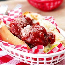 Meatball Sandwich - Recipe photo by CouponClippingCook