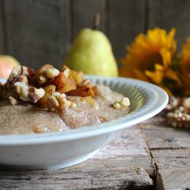 Cinnamon Apple Amaranth Porridge - Recipe photo by Nutrition Stripped