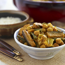Beans and Vegetable Curry - Recipe photo by rotinrice