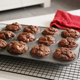 Double Chocolate Oreo Muffins - Recipe photo by chloekincaid
