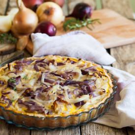Onion Tart - Recipe photo by ModernTaste