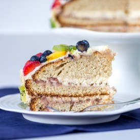 Norwegian Cream Layer Cake - Recipe photo by mondomulia