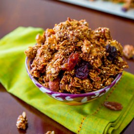Apple Spice Granola - Recipe photo by sallysbakingaddiction