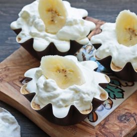 Banana Almond Mug Cakes - Recipe photo by Ibreatheimhungry