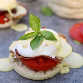 BLT Benedict - Recipe photo by cookingforkeeps