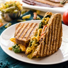 Grilled Mac n Cheese BLT - Recipe photo by Vegan Yack Attack