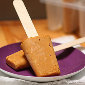 Pumpkin Pie Popsicles - Recipe photo by Barbaracooks