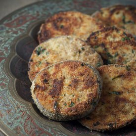 Crumbed Aubergine - Recipe photo by ChewTown