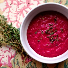 Creamy Beetroot Dip - Recipe photo by The Cutlery Chronicles