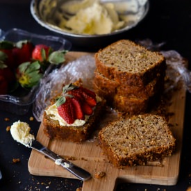 Vegan Hummingbird Pound Cake - Recipe photo by moonblush baker