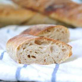 Spelt Sourdough Baguettes - Recipe photo by bitter baker