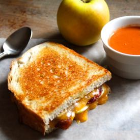 Autumn Grilled Cheese - Recipe photo by alaskafromscratch