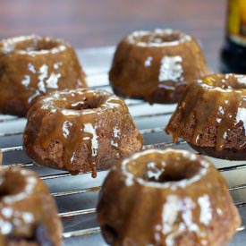 Chocolate and Kahlúa Bundt Cakes - Recipe photo by livelovepasta