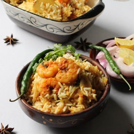 Prawn Biryani - Recipe photo by Flavors of Mumbai