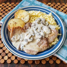 Champignonrahmschnitzel - Recipe photo by TaraMar