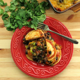 Tex-Mex Baked Ravioli - Recipe photo by DinnerMom