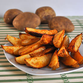 Baked Potato Wedges - Recipe photo by alenatrs