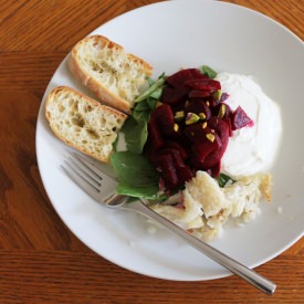 End of Summer Beetroot Salad - Recipe photo by CMM