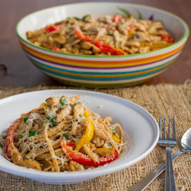 Healthy Cajun Chicken Linguine - Recipe photo by jocooks