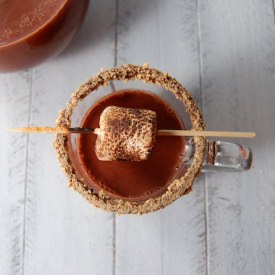 Coconut Rum Spiked Smore Hot Cocoa - Recipe photo by MargaritasInTheRain
