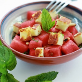 Salad of Watermelon - Recipe photo by Flobonneschoses