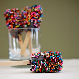 Frozen Banana Pops - Recipe photo by evabakes
