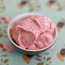 Easy Raspberry and Banana Ice Cream - Recipe photo by Ellevild Madblog