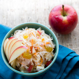 Homemade Sauerkraut Tutorial - Recipe photo by NatashasKitchen.com