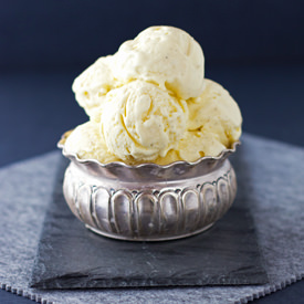 Homemade Vanilla Ice Cream - Recipe photo by foolproofliving.com