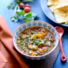 Heirloom Tomatoes Salsa - Recipe photo by knittybaker