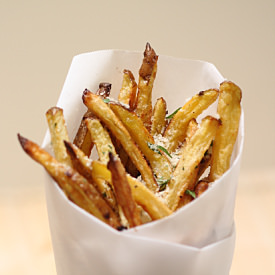 Garlic Parmesan Frites - Recipe photo by Barbaracooks
