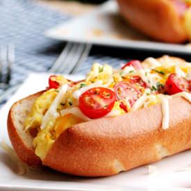 Scrambled Egg & Cheese Sandwich - Recipe photo by CouponClippingCook