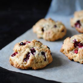 Scones with Cowberries - Recipe photo by linnkatarina