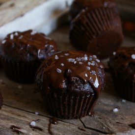 Skinny Chocolate Muffins - Recipe photo by Joasia Domowe Frykasy